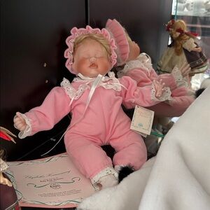 ~Elizabeths Homecoming baby doll by Kathy Barry Hippensteel